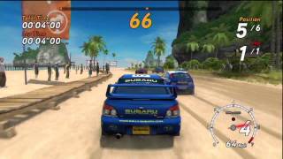 SEGA Rally Online Arcade - Xbox 360 Gameplay HD
