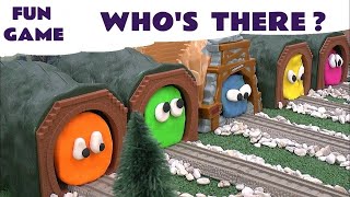 Play Doh Surprise Egg Guess The Toy Trains 5 Thomas The Tank Play-Doh Thomas Y Sus Amigos Kids Toys