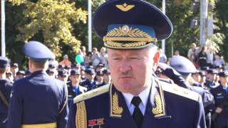 Присяга курсантов ВУНЦ ВВС "ВВА" им. Жуковского Н.Е. и Гагарина Ю. А.