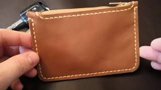Ключница на молнии из кожи DIY. Ручная работа Don Monedero. key holder