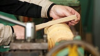 Токарные работы, вытачивание ножки. Часть 2