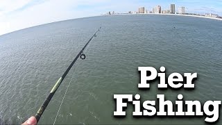 Beginner Pier Fishing - Gulf State Park Pier in Gulf Shores AL