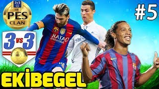 EFSANELER SAHADA! | EKİBEGEL PES 2018 ONLINE #5
