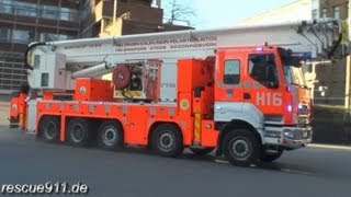 [Fire response Helsinki] H191 + H11 + H16 + H15 Helsingin Kaupungin Pelastuslaitos