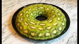 Салат "Малахитовый Браслет" / Kiwi Salad Recipe / Салат с Киви / Праздничный Салат