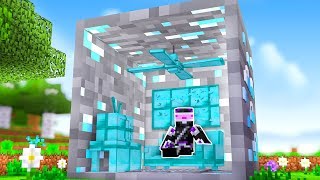¿¡QUE HAY DENTRO DE UN BLOQUE DE DIAMANTE!? | MINECRAFT TROLL
