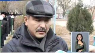 Таразда қаза тапқан полицейлер жерленді