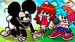 ЖУТКИЙ Хоррор Босс Микки Маус vs Friday Night Funkin' Vs Mouse (ФНФ Мод, КРИПИПАСТА)