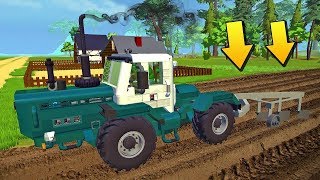 ? БАБА ТАНЯ ПАШЕТ ПОЛЕ НА ТРАКТОРЕ ? МУЛЬТИК в СКРАП МЕХАНИК ? Scrap Mechanic ?