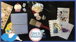 Alice in Wonderland  PLANNER SETUP + DIY divisorio Shaker