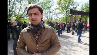 Сергей Ступников - митинг против  коррупции в образовании Калуги