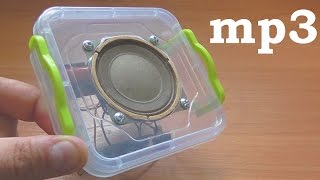 Как сделать портативный магнитофон mp3
