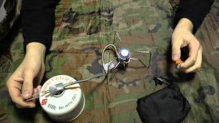 небольшая газовая горелка kovea spider stove kb 1109