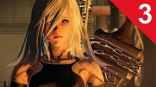 Nier Automata (A2) Прохождение #3 (Русский перевод) PC.