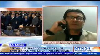 Si sale Temer, el próximo podría ser elegido por legisladores en escándalos de corrupción: Pignotti