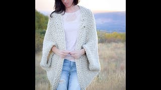 Кардиган Оверсайз Спицами - 2019 / Cardigan Oversize Knitting