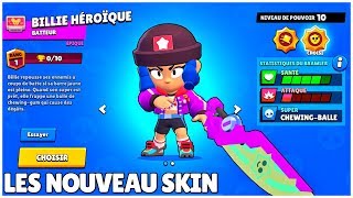 Nouveau Skin Gameplay BIBI HEROIQUE / TARA YAMAKASI / ARKAD VIRUS / NITA KOALA BRAWL STARS
