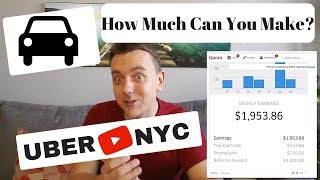 Driving for UBER in NYC, how much can you make?