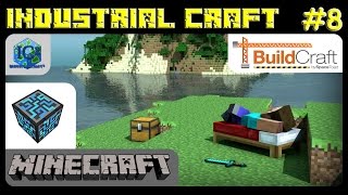 Let's play. Электрическая печка. Геотермальный генератор. IC2. Minecraft. часть 08