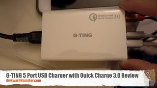 G-TING 5-Port USB Charger with Quick Charge 3.0 Review