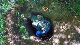 Вот это я нашел... коп в диком лесу.