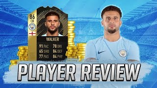 CENTER BACK KYLE WALKER Review! FIFA 18 Ultimate Team
