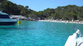 playa cala turqueta Menorca
