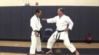 Master Koyama 8th Dan JKA explaines rising Block
