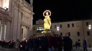 ASSISI - PROCESSIONE - AUX flambeaux