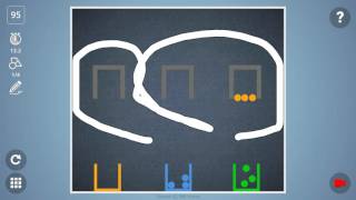 Check out how I solved level 95 in Brain It On! #BrainItOn