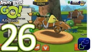 Angry Birds GO! Android Walkthrough - Part 26 - STUNT: Track 3 - Chuck