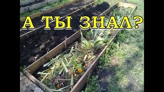 Как сделать ТЕПЛУЮ ГРЯДКУ?