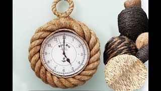 Декор ВЕРЕВКАМИ, ШНУРАМИ и КАНАТАМИ