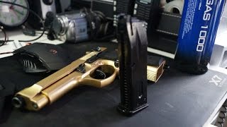 Упс.. Магазин от золотой Беретты сломался. Как разобрать и собрать магазин от беретты.