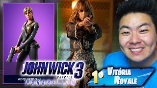 A SOFIA DO JOHN WICK CHEGOU NO FORTNITE!! *skin épica!* | FORTNITE