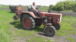 Самодельная картофелесажалка./potato-planter