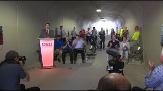 Trailblazer Tunnel Ribbon Cutting