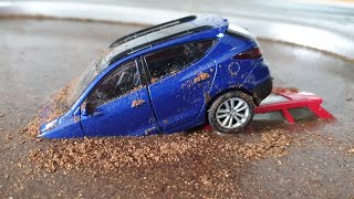 cars for kids fall in the water welly cars for kids