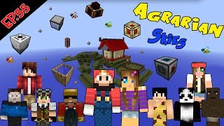 Minecraft - Agrarian Skies Co-oP ep 054 - MEGA IMPIANTO! :-)!!!!!!!