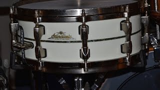TAMA STARCLASSIC OMNI TUNE 14"X5" BUBINGA SNARE DRUM SOUND TEST