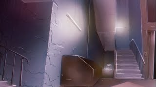 Sketching environment in perspective in Photoshop