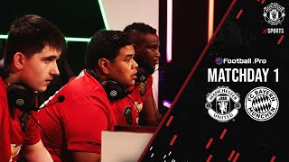 eFootball.Pro | Manchester United v Bayern Munich | Matchday One | eFootball PES2020 | esports