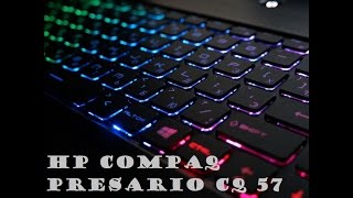 Как разобрать ноутбук HP (Hewlett Packard) Compaq Presario cq 57? Чистка от пыли. Замена термопасты.