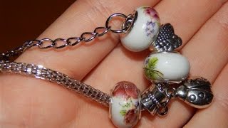 Браслеты Pandora .Обзор покупок с Алиэкспресс.AliExpress.