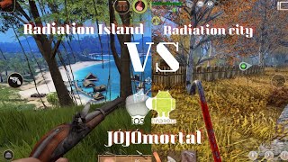 RADIATION CITY vs RADIATION ISLAND (COMPARAÇÃO/COMPARISON) iOS/ANDROID - HD (SIDE BY SIDE)