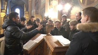 Тропари на водоосвящение. Хор Николо-Угрешского монастыря