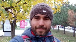 Анапа 10.11.2017 прогулка вечером погода море пляж улицы