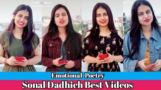 Sonal Dadhich Tik Tok Shayari | Tik tok Shayari | Love Shayari | Entertainmen Sarif