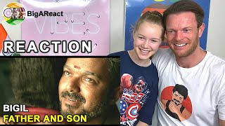 BIGIL – Rayappan And Bigil Scene REACTION - WITH SUBTITLES // Thalapathy Vijay ???