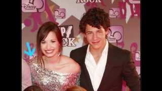 Nick Jonas Gives Demi Lovato a Kiss!!!